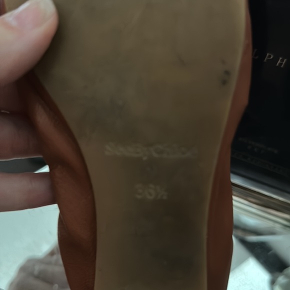 SEE BY CHLOE LEATHER BALLET FLATS - Picture 6 of 6